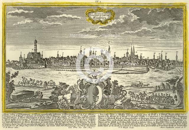 Augsburg, c1740. Creator: Johann Georg Ringlin.