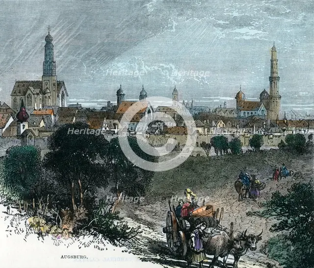 Augsburg, Germany, c1880. Artist: Unknown