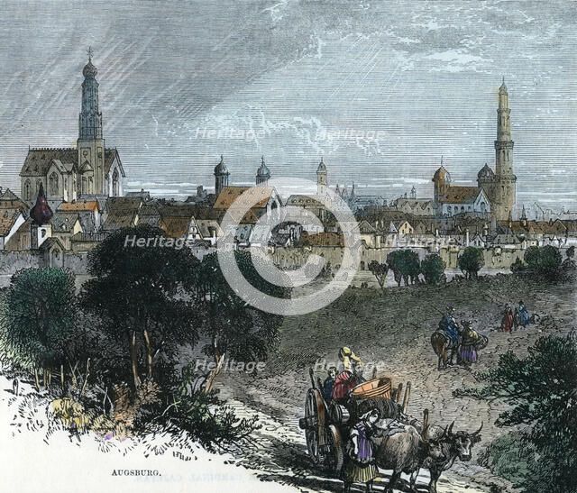 Augsburg, Germany, c1880. Artist: Unknown