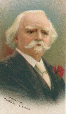 August Manns (1825-1907), German-born conductor, 1911