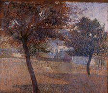 August, orchard in Pont-Aven, 1886. Creator: Bernard, Émile (1868-1941)