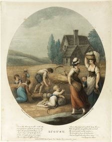 August, August 30, 1793. Creator: Francesco Bartolozzi