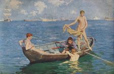 August Blue 1893 (1935). Artists: Henry Scott Tuke, George Newnes