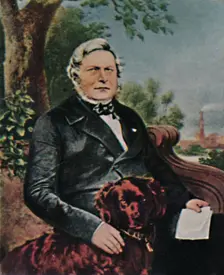 August Borsig 1804-1854. - Gemälde von Krüger 1934. Creator: Unknown