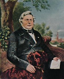August Borsig 1804-1854. - Gemälde von Krüger 1934. Creator: Unknown