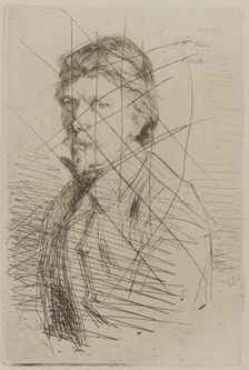 August Delâtre, 1858. Creator: James Abbott McNeill Whistler