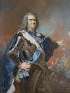 August II the Strong, 1670-1733, elector of Saxony, king of Poland, late 17th-mid 18th century. Creator: Louis de Silvestre