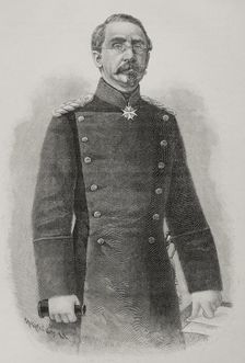 August Karl von Goeben, (1816-1880), Prussian general, 1891. Creator: Unknown