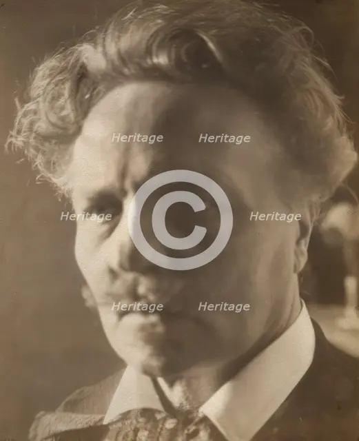 August Strindberg (1849-1912), 1906-1907.  Creator: August Strindberg.