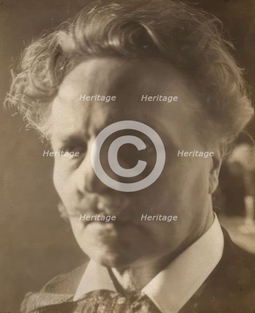 August Strindberg (1849-1912), 1906-1907.  Creator: August Strindberg.