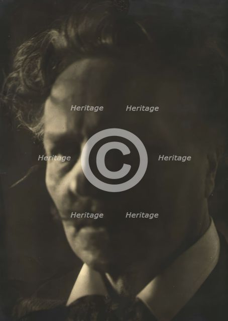August Strindberg, 1906-1907.  Creator: August Strindberg.
