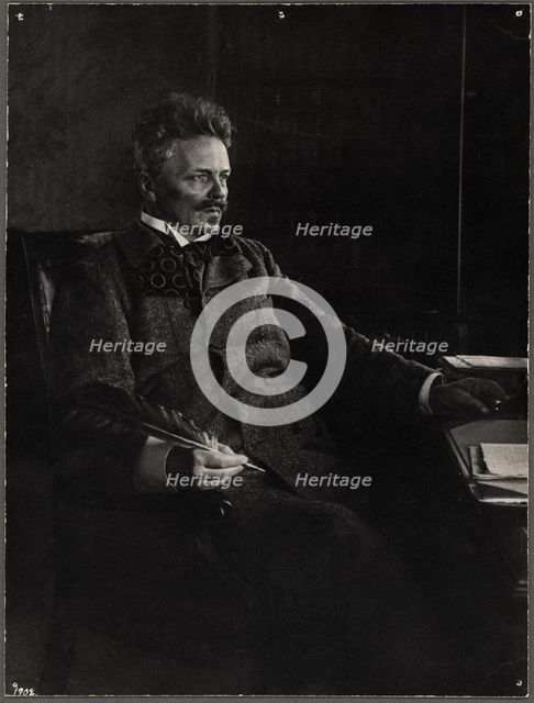 August Strindberg Artist: Anderson, Herman (active Early 20th cen.)