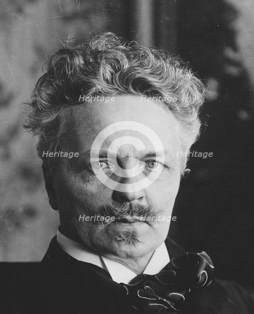 August Strindberg Artist: Anonymous  