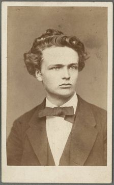 August Strindberg Artist: Hansen, Mathias