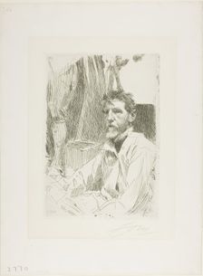 August Saint Gaudens I, 1898. Creator: Anders Leonard Zorn
