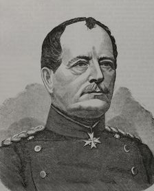 August von Werder (1808-1888), Prussian general, 1870. Creator: Unknown