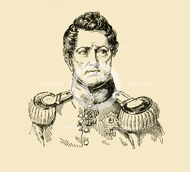 'August Wilhelm Anton Graf Neidhardt von Gneisenau', (1933).  Creator: Unknown.