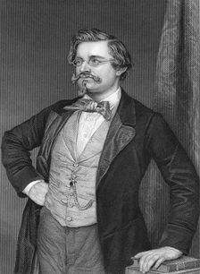 August Wilhelm Hofmann, German organic chemist, 1854-1860. Creator: Unknown