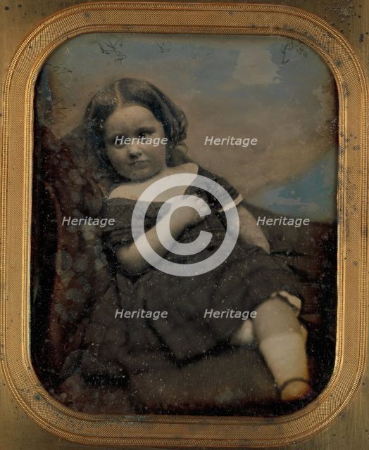 Augusta Hawes at Four Years Old, 1850s. Creators: Josiah Johnson Hawes, Albert Sands Southworth.
