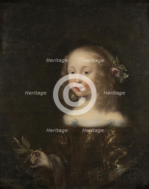 Augusta Maria, 1649-1728, Princess of Holstein-Gottorp, between 1651 and 1652. Creator: Jurgen Ovens.