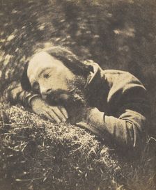 Auguste Vacquerie, 1853-56. Creator: Charles Hugo