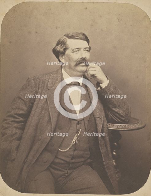 Auguste Villemessant, 1860-1861. Creator: Nadar.