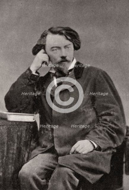 Auguste Villiers de l'Isle-Adam, French Symbolist writer, 1882. Artist: Unknown