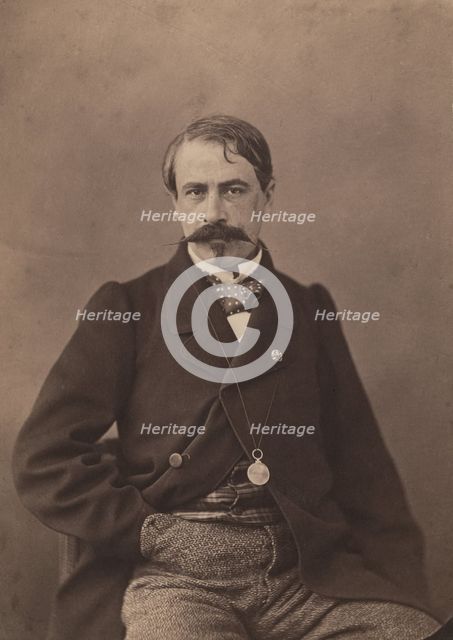 Auguste Vitu, journaliste, 1860-1861. Creator: Nadar.