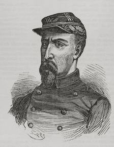 Auguste-Alexandre Ducrot (1817-1882), French general, 1870. Creator: Unknown