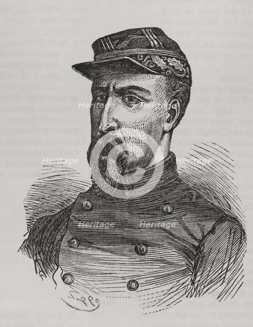 Auguste-Alexandre Ducrot (1817-1882), French general, 1870.  Creator: Unknown.