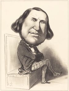 Auguste Avond, 1849. Creator: Honore Daumier