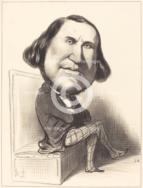 Auguste Avond, 1849. Creator: Honore Daumier.