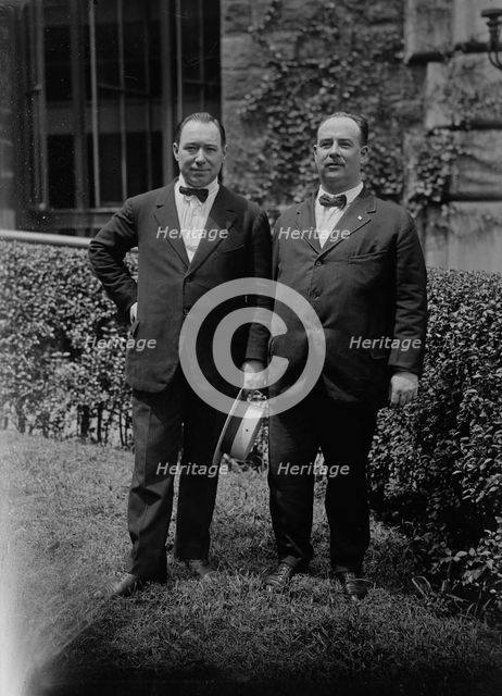 Auguste Bouilliez & Henry Weldon, between c1915 and c1920. Creator: Bain News Service.