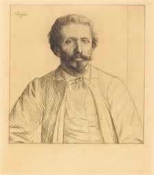 Auguste Delatre. Creator: Alphonse Legros