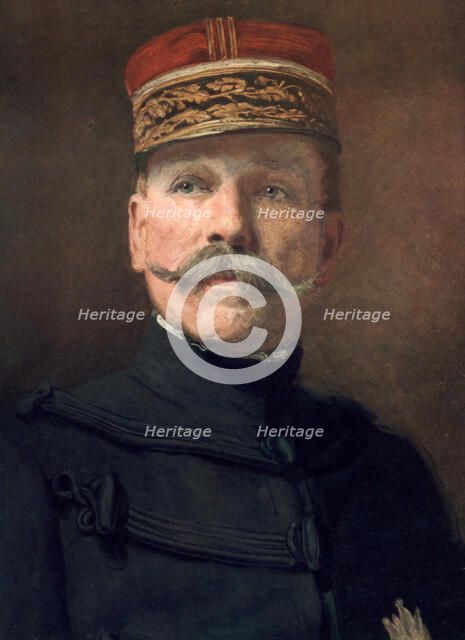 Auguste Dubail, French First World War general, (1926). Artist: Unknown