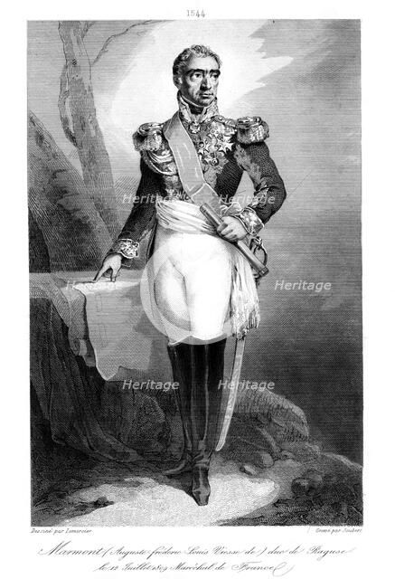 Auguste Frederic Louis Viesse de Marmont (1774-852), Duke of Ragusa and Marshal of France, 1839.Artist: Joubert