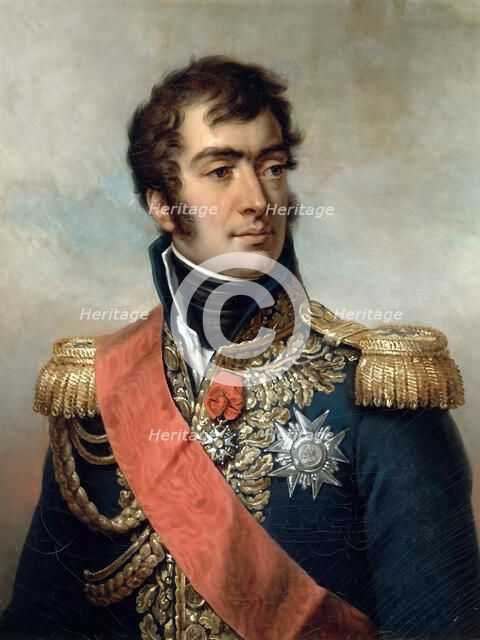 Auguste Frédéric Louis Viesse de Marmont, 1st Duke of Ragusa (1774-1852). Artist: Guérin, Paulin (1783-1855)