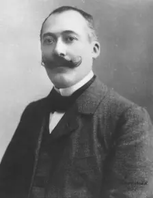 Auguste Germain c1893. Artist: Charles Reutlinger