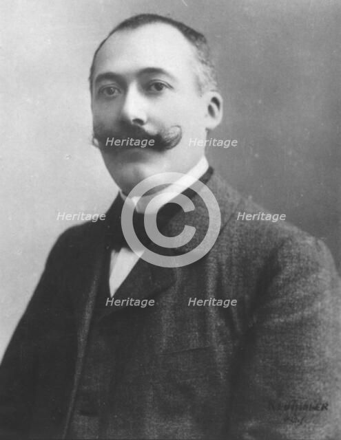 'Auguste Germain', c1893. Artist: Charles Reutlinger.