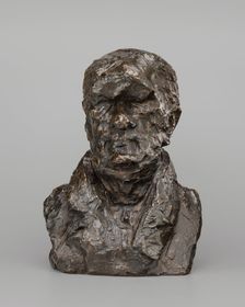 Auguste-Hippolyte Ganneron, model c. 1832/1835, cast 1929/1930. Creator: Honore Daumier