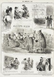 Auguste Klein -Le jour de l'an, 1867. Creator: Cham