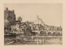 Auguste Lepère: Clisson (Loire-Maritime), 1909. Creator: Auguste Louis Lepère (French, 1849-1918)