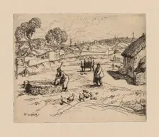 Auguste Lepère: La Masure (Vendèe). Creator: Auguste Louis Lepère (French, 1849-1918)