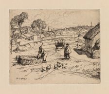Auguste Lepère: La Masure (Vendèe). Creator: Auguste Louis Lepère (French, 1849-1918)