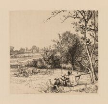Auguste Lepère: Le pommier renversé (Picardie) . Creator: Auguste Louis Lepère (French, 1849-1918)