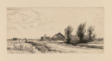 Auguste Lepère: Le petit gardeur de vaches. Creator: Auguste Louis Lepère (French, 1849-1918)