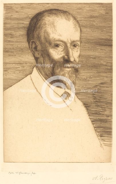 Auguste Poulet-Malassis, 2nd plate. Creator: Alphonse Legros.