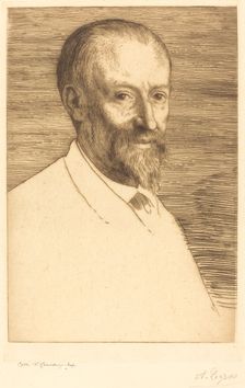 Auguste Poulet-Malassis, 2nd plate. Creator: Alphonse Legros