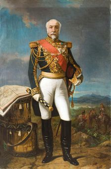 Auguste Regnaud de Saint-Jean d'Angély (1794-1870), Marshal of France, 1860. Creator: Larivière, Charles-Philippe (1798-1876)