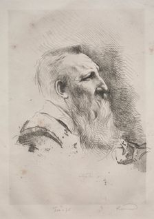 Auguste Rodin, 1900. Creator: Albert Besnard (French, 1849-1934)